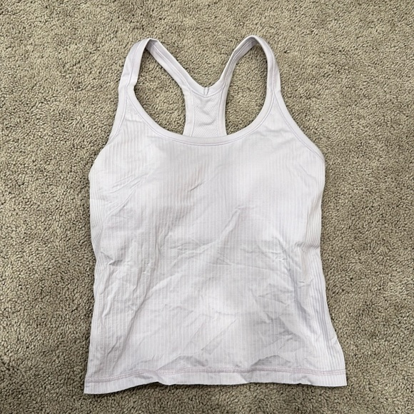 Lululemon Lavender Dew Ebb to Street Tank Top (6) - Picture 3 of 9